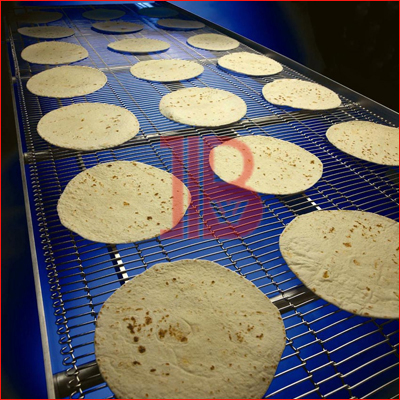 Enrober Conveyor Belt for chapati