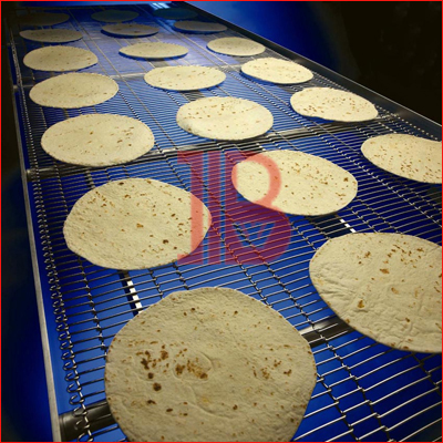 Enrober Conveyor Belt for chapati